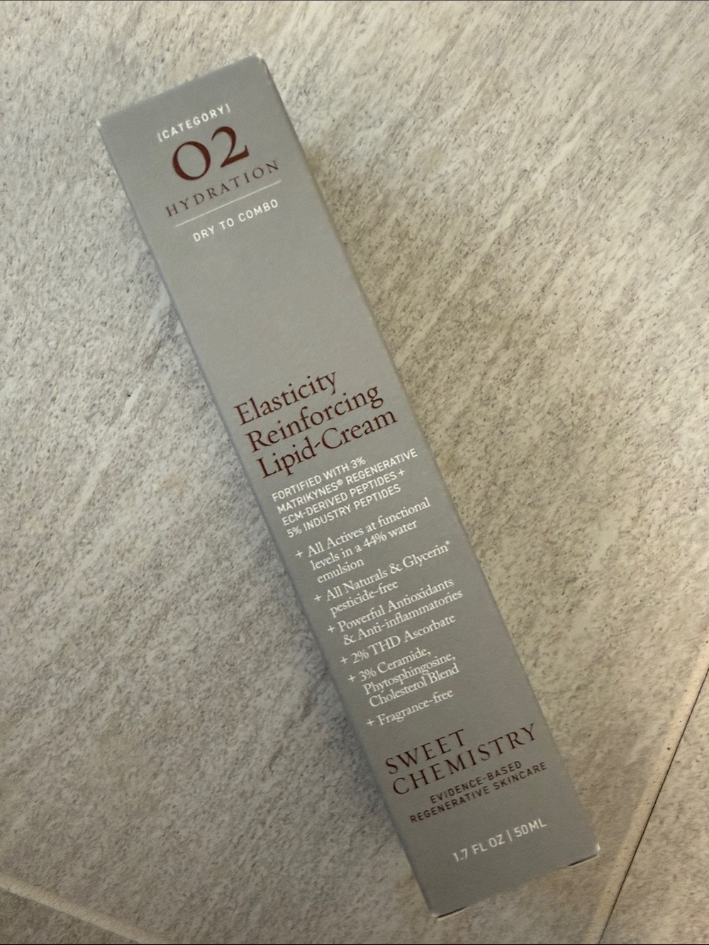 NIB: Sweet Chemistry - Elasticity Reinforcing lipid Cream 1.7 OZ $149 - Picture 4 of 13